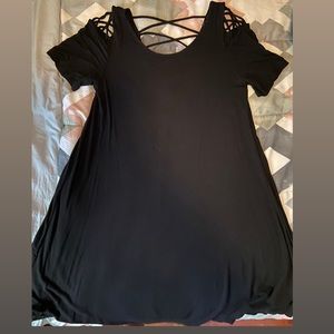 Forever 21 Contemporary XL Black Dress